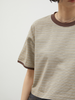 ringer border tee
