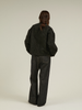 shaggy jacquard shirt