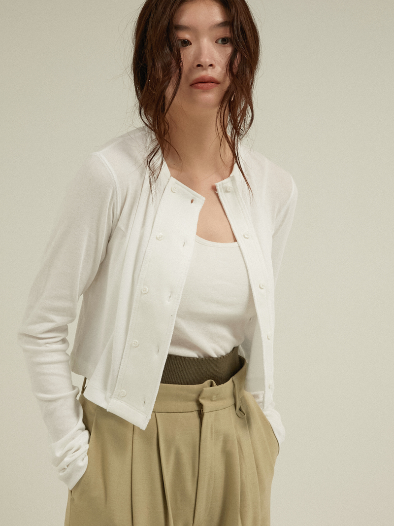 double cardigan