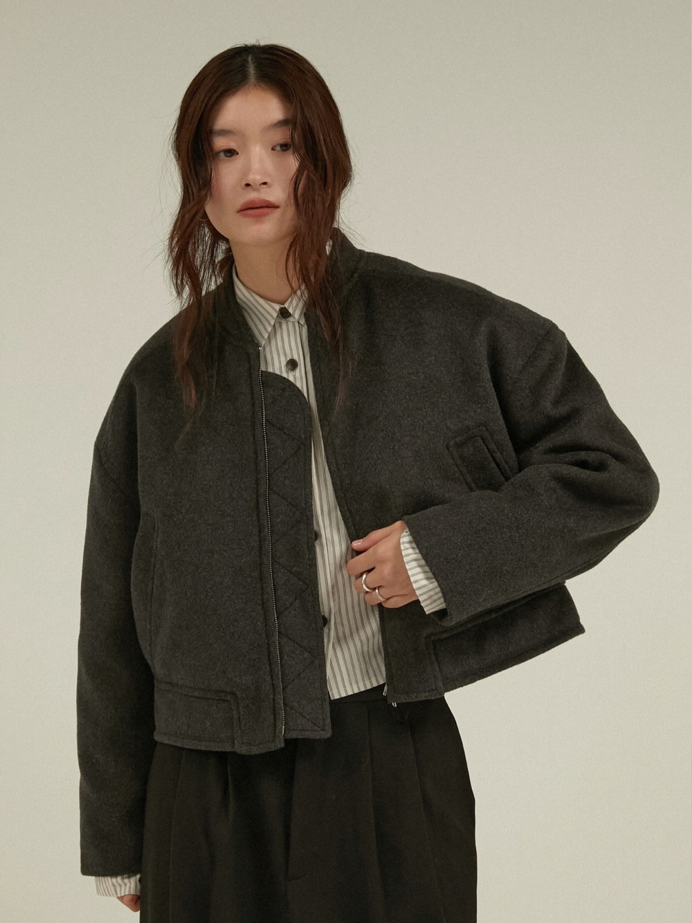 [予約]melton stadium jacket