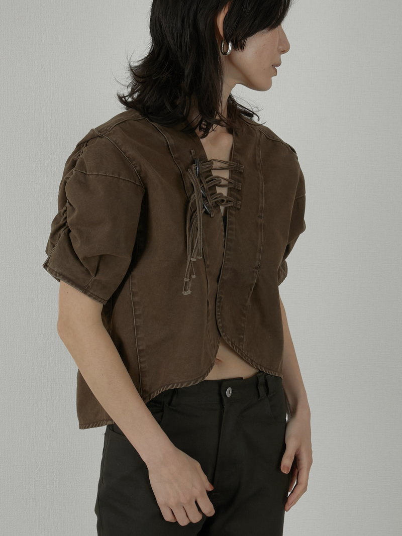 toggle blouse