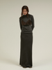 silhouette knit skirt