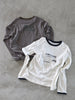 sheer print tee
