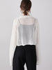 [8/21発売]mesh polo cardigan