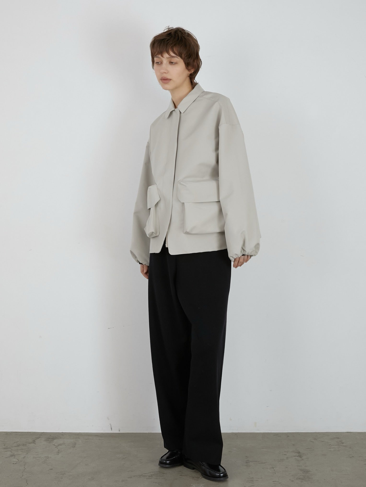 【LA PEAU DE GEM】melton jacket outer 商品 – LA PEAU DE GEM
