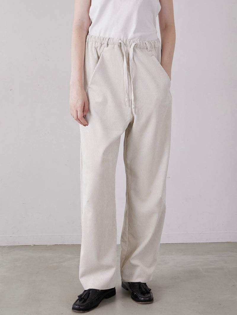 cutwork corduroy pants