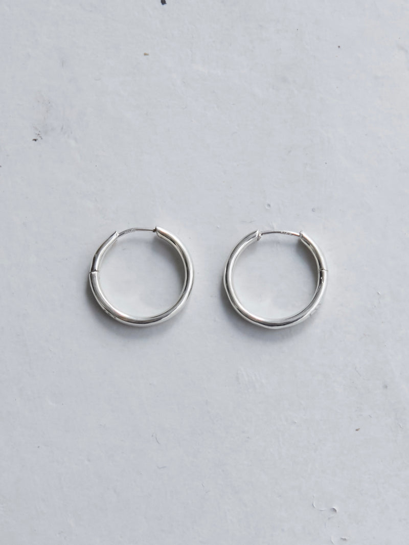 [受注]hoop earrings / silver S