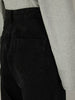 high waist straight denim pants