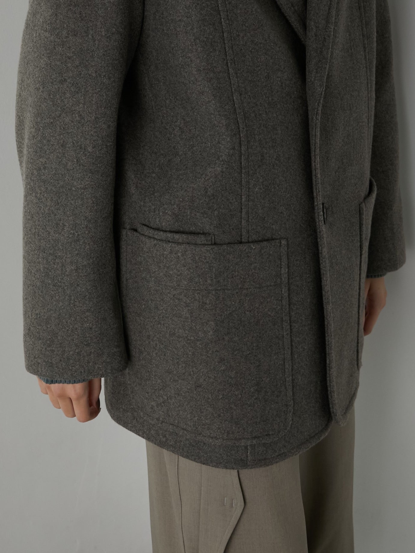 tailored jacket coat