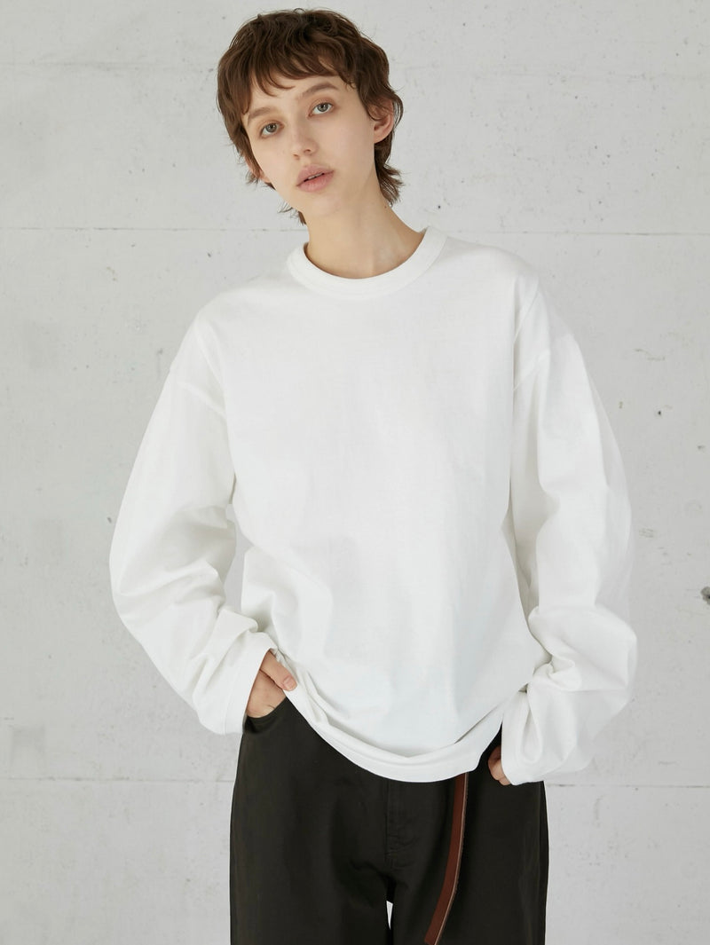 sleeve tuck long tee