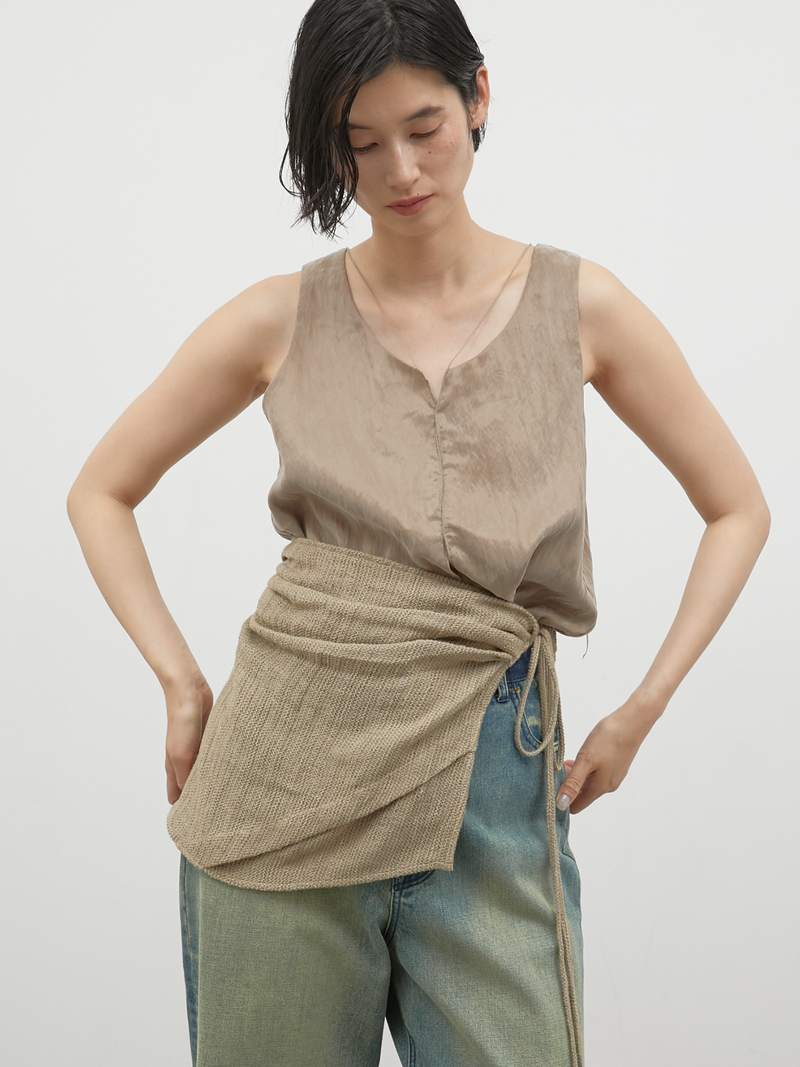 dry mesh apron skirt