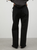 high waist straight denim pants