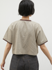 ringer border tee