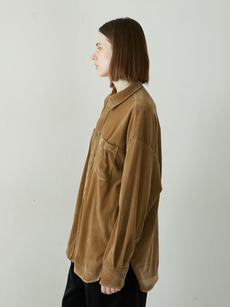 velour shirt