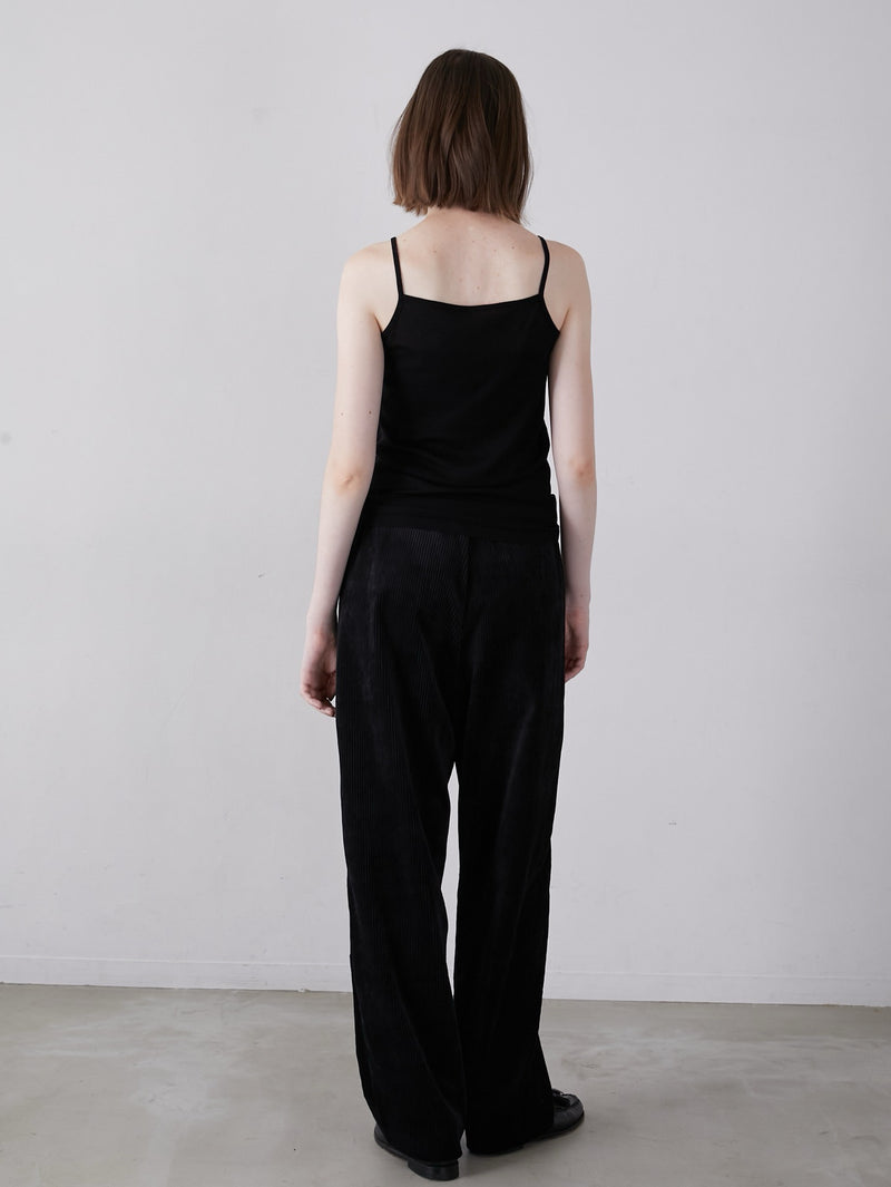 [8/21発売]two piece sheer rib tee