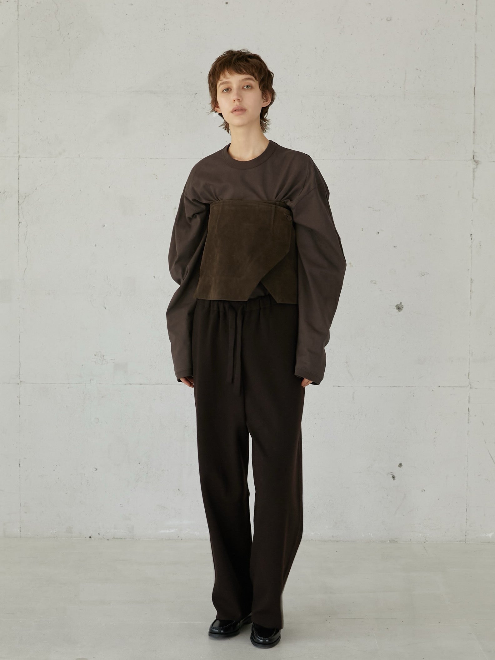 2way eco suede bustier – LA PEAU DE GEM