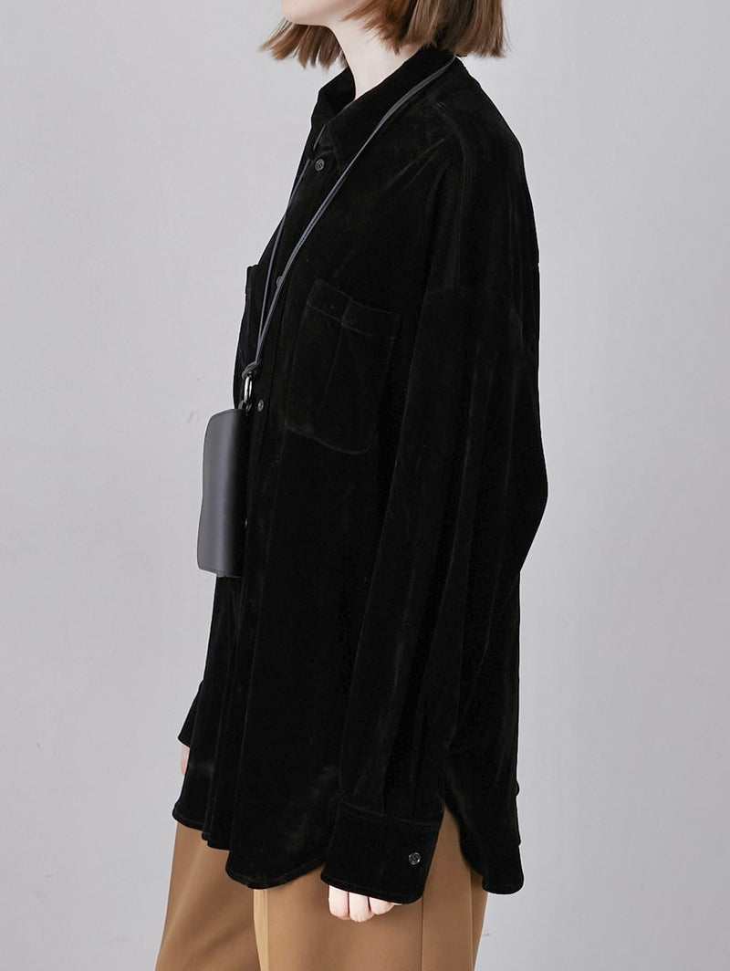 velour shirt