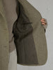 check single breasted jacket