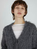 luxe shaggy cardigan