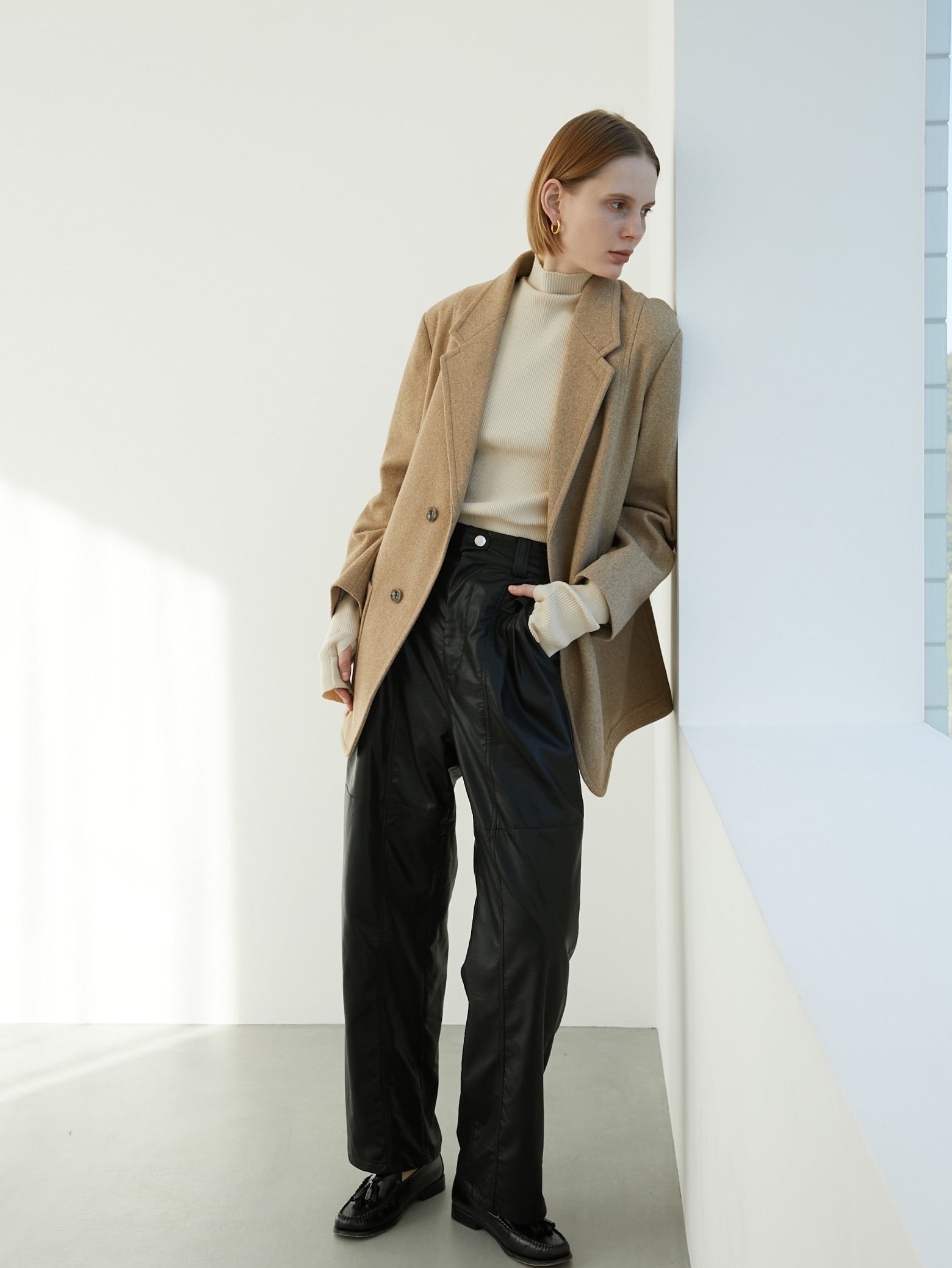 tailored jacket coat – LA PEAU DE GEM