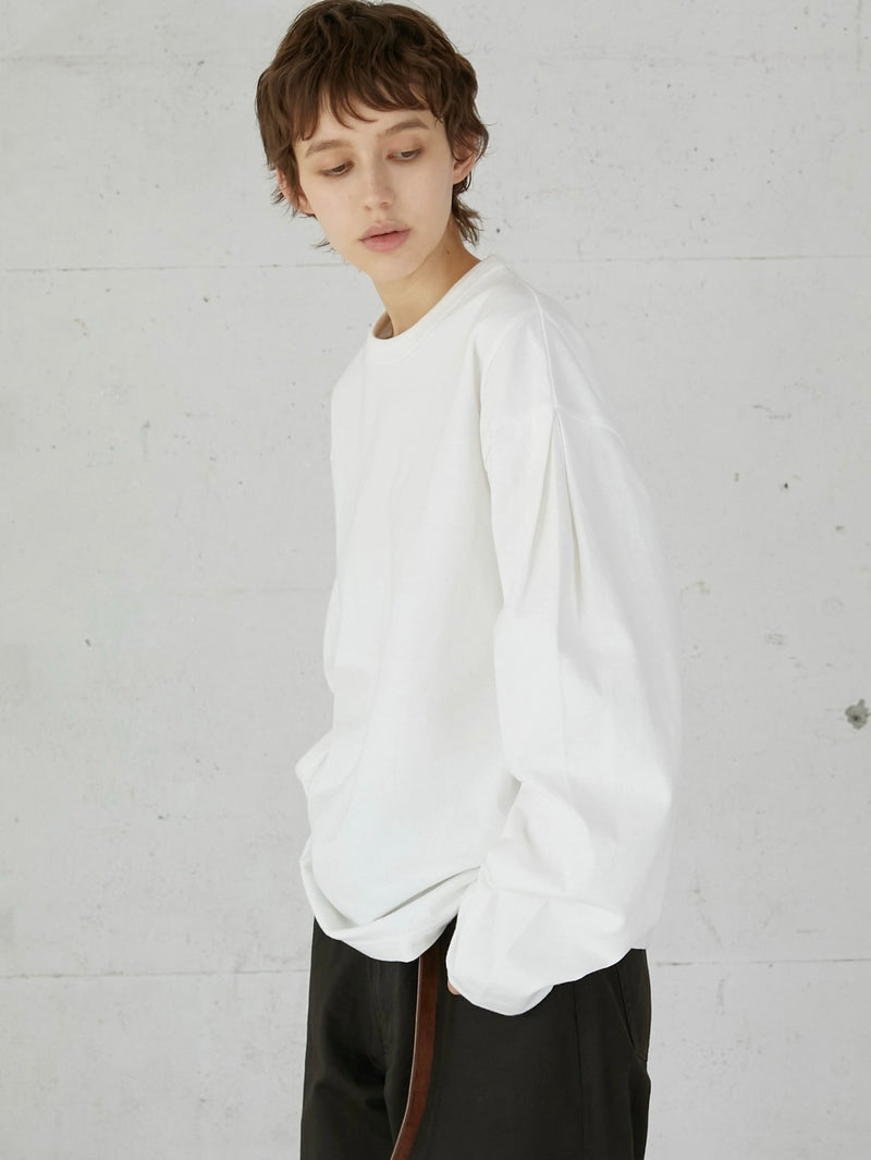 sleeve tuck long tee