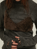 velor reversible bustier