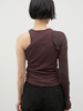 two piece sheer long tee