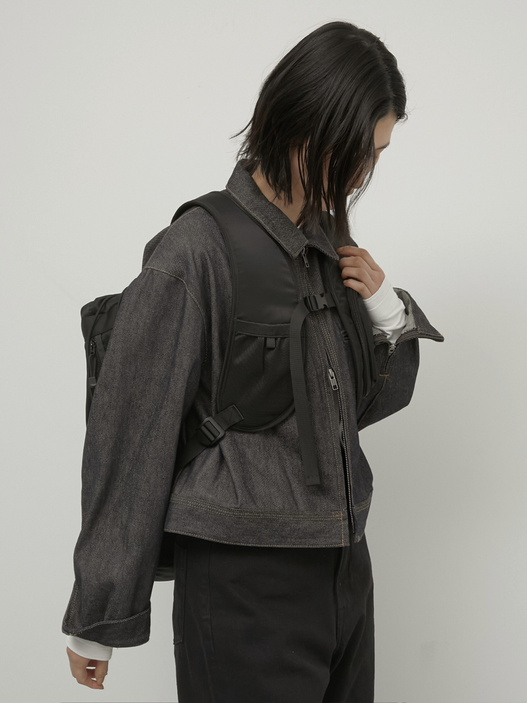 UMBRO×LA PEAU DE GEM logic box backpack UMBRO×LA PEAU DE GEM logic box backpack