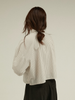 stripe cropped shirt