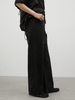 high waist straight denim pants