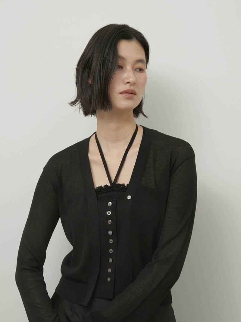 buri 2p knit cardigan