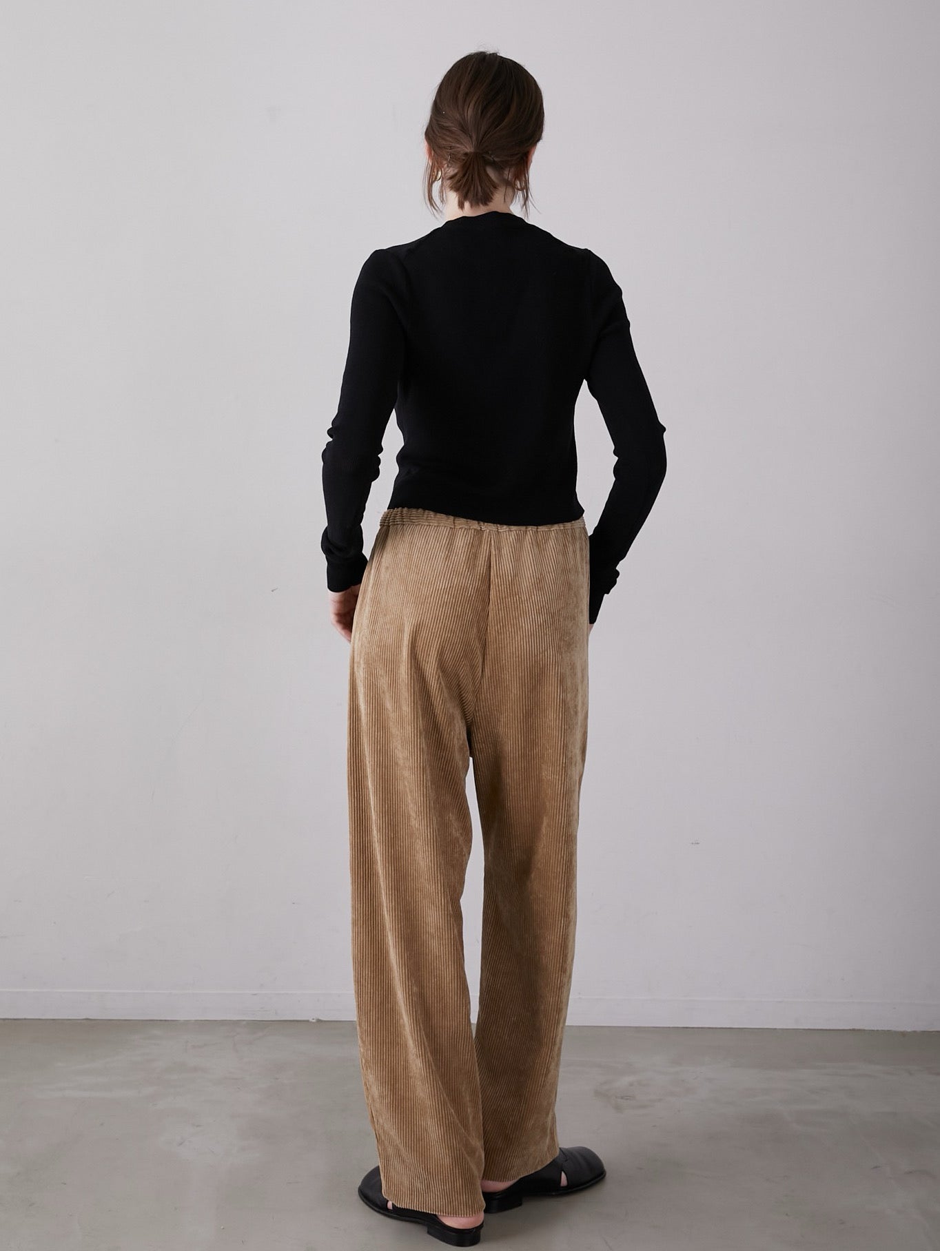 LA PEAU DE GEM　cutwork corduroy pants cutwork corduroy pants – LA PEAU DE GEM