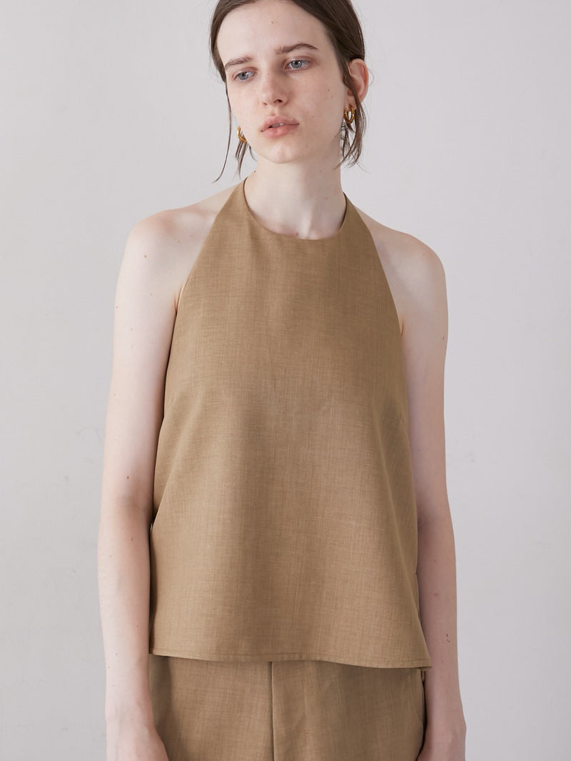 [8/21発売]backless halter neck