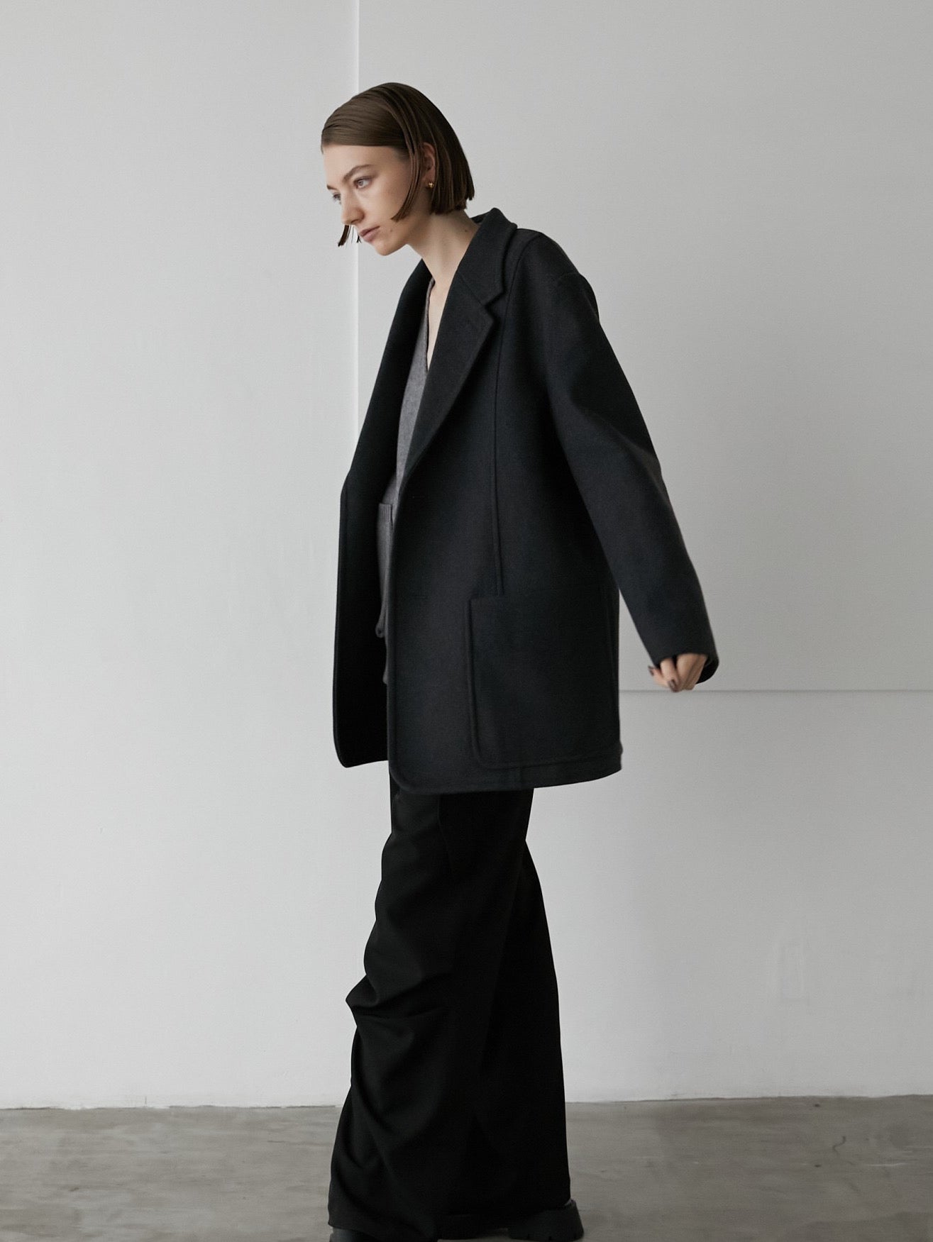 tailored jacket coat