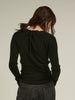 heart neck rib knit