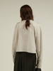 stripe cropped shirt