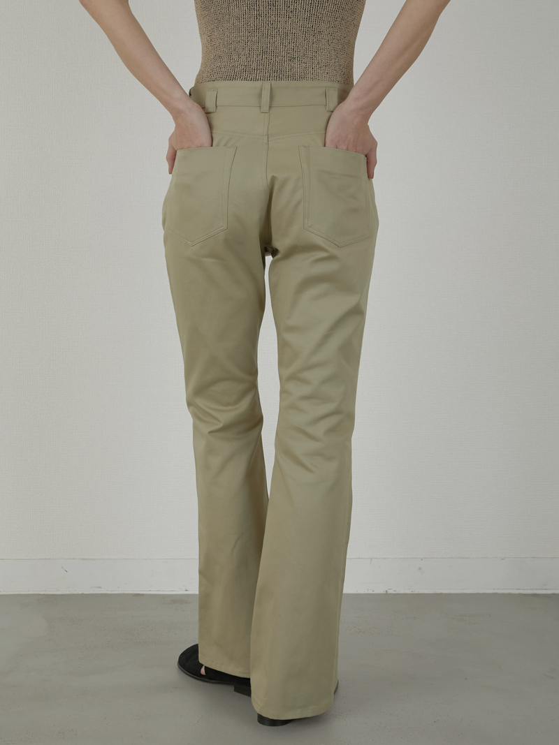 chino flare pants