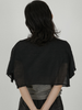sheer short cardigan