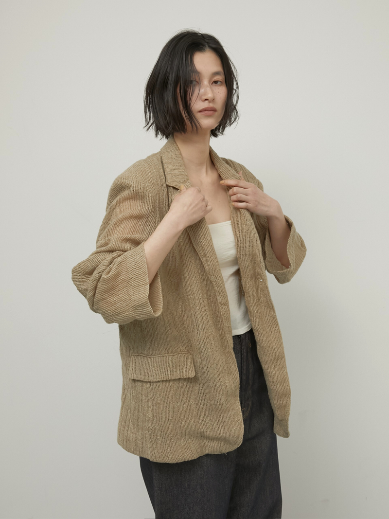 dry mesh jacket – LA PEAU DE GEM dry mesh jacket – LA PEAU DE GEM