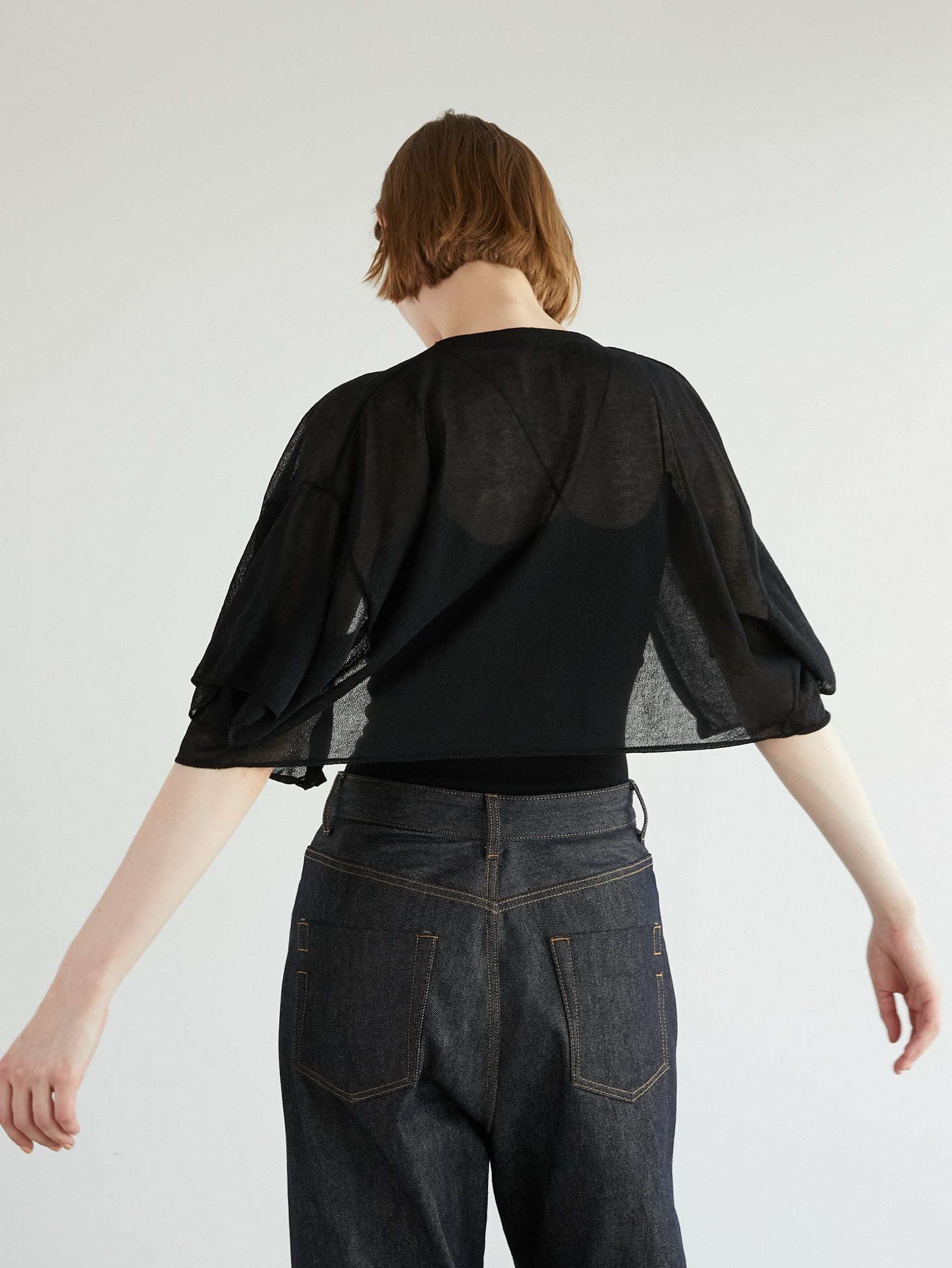 LA PEAU DE GEM ショートカーディガン＆カップインキャミ PAL GROUP OUTLET｜【Chico】ショートカーディガン+レースキャミ