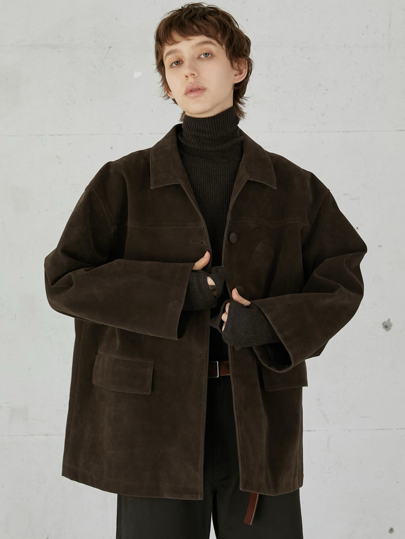 eco suede coverall