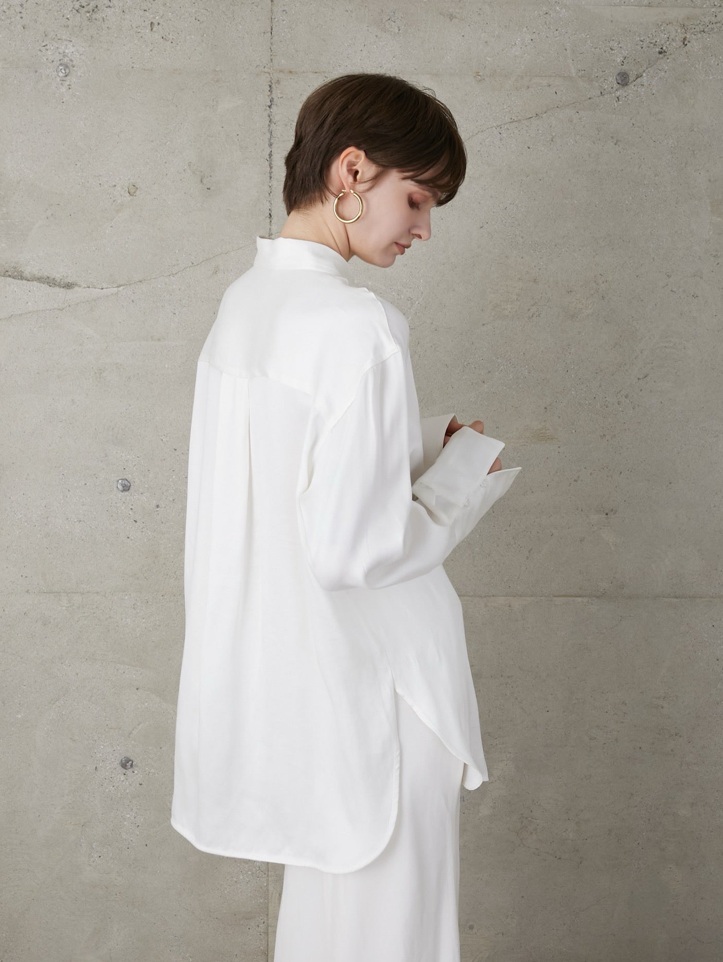 soft rayon shirt – LA PEAU DE GEM