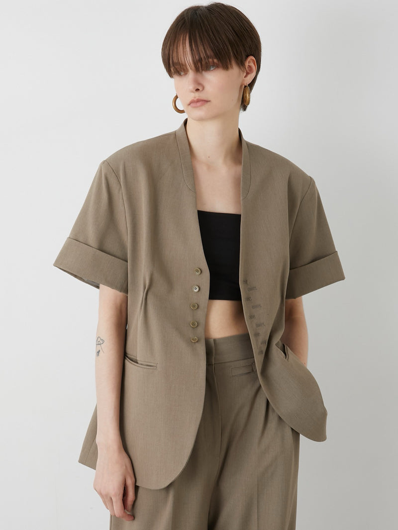 halfsleeve hole jacket