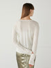 layered sheer long sleeve tee