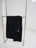 high waist straight denim pants