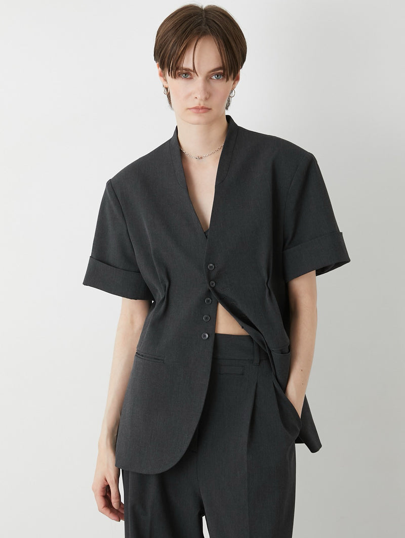 halfsleeve hole jacket