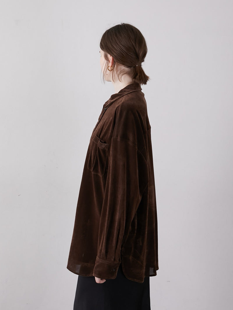 velour shirt