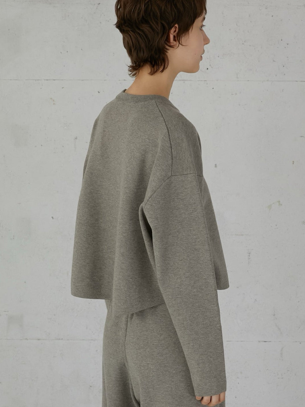 ワンピース LA PEAU DE GEM linen long one piece LA PEAU DE GEM（ラポドゥジェム）の「【LA PEAU DE GEM】スクエア