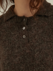 foggy polo knit