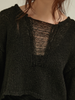 boucle knit pullover
